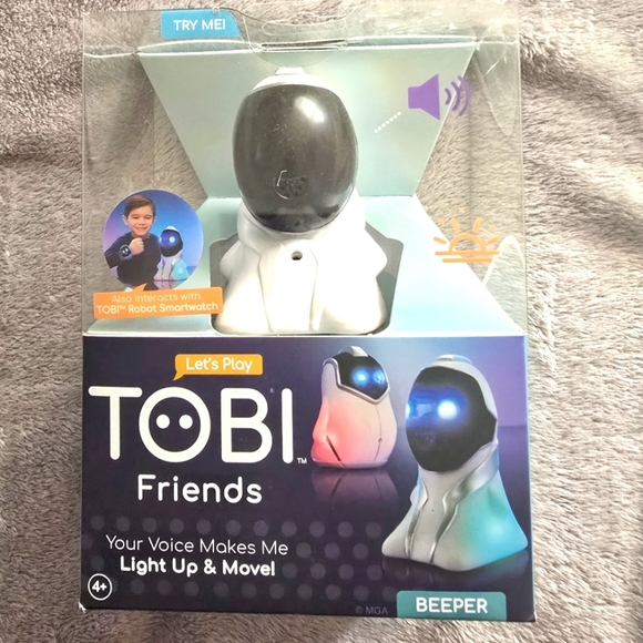 NEW! Tobi Black and White Learning & Interacactive Toy Robot! - Picture 1 of 2